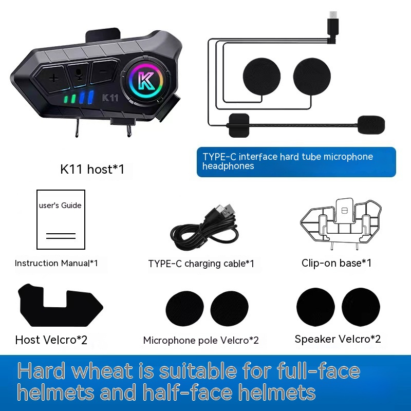 🛵Intercomunicador Bluetooth para Capacete de mota🏍️
