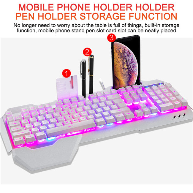 🎮⌨️ TECLADO MECÂNICO RGB GAMING