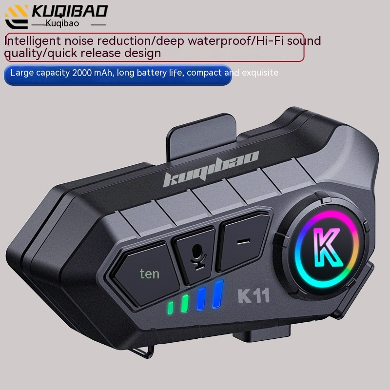 🛵Intercomunicador Bluetooth para Capacete de mota🏍️