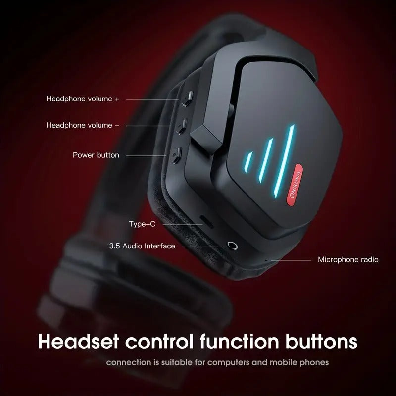 🎧 Headset Gaming B60 Bluetooth 5.0