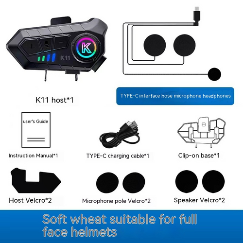 🛵Intercomunicador Bluetooth para Capacete de mota🏍️