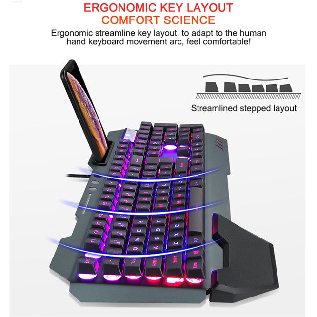 🎮⌨️ TECLADO MECÂNICO RGB GAMING