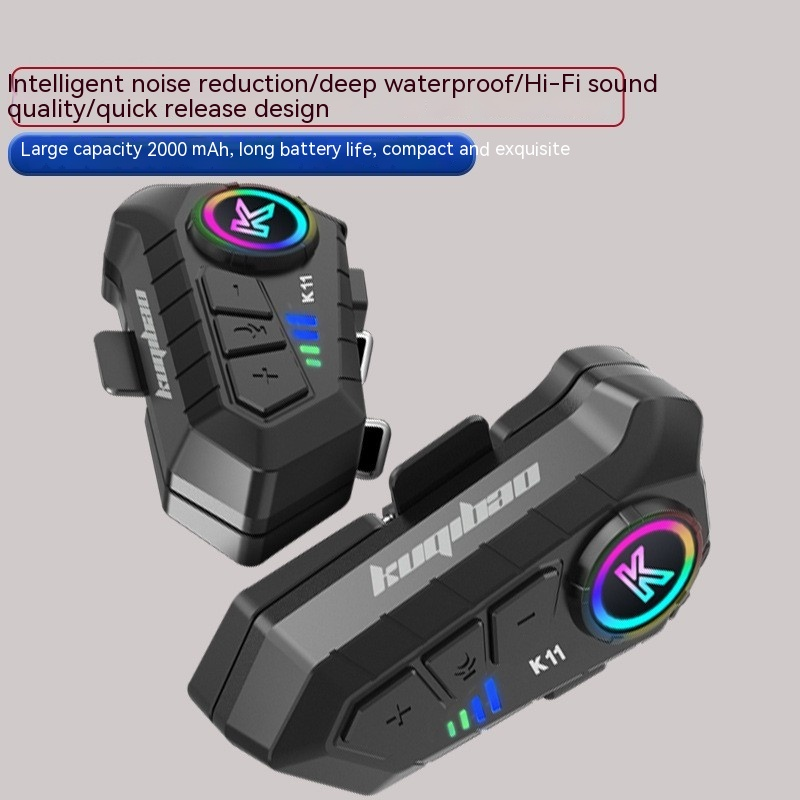 🛵Intercomunicador Bluetooth para Capacete de mota🏍️