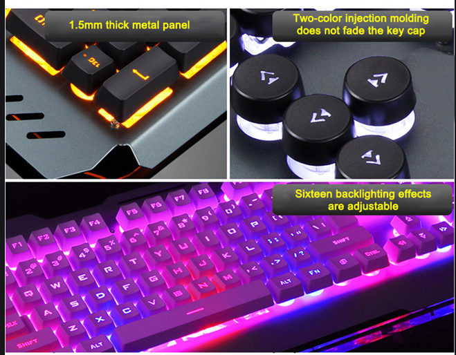 🎮⌨️ TECLADO MECÂNICO RGB GAMING