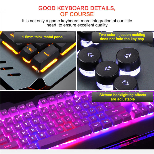 🎮⌨️ TECLADO MECÂNICO RGB GAMING